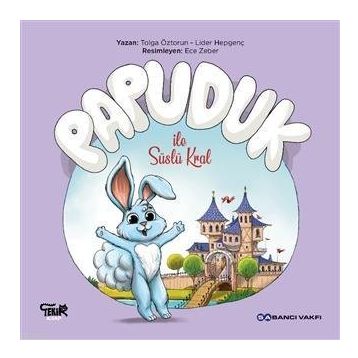 Kitap Tekir Kitap Papuduk ile Süslü Kral