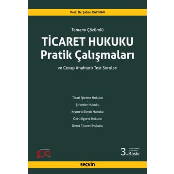 Kitap Ticaret Hukuku Pratik Çalışmaları