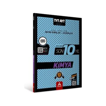 Kitap Tyt Ayt Kimya Son 10 Yıl Soru ve Çözümleri