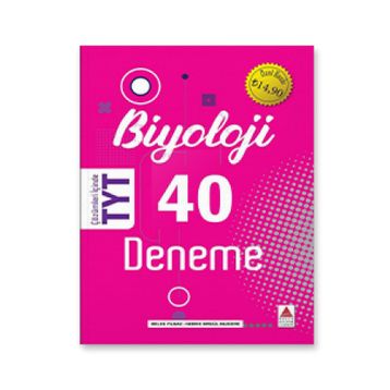 Kitap TYT Biyoloji 40 Deneme Yeni-Delta Kültür Yayınevi