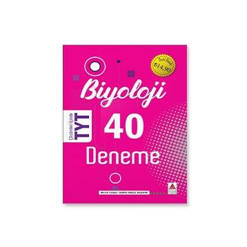 Kitap TYT Biyoloji 40 Deneme Yeni-Delta Kültür Yayınevi
