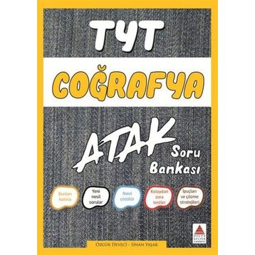 Kitap TYT Coğrafya Atak Soru Bankası Yeni-Delta Kültür Yayınevi