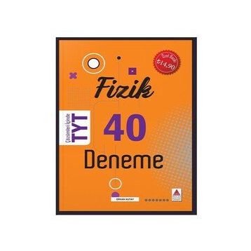 Kitap TYT Fizik 40 Deneme Yeni-Delta Kültür Yayınevi