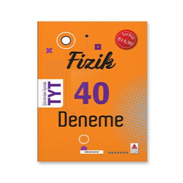Kitap TYT Fizik 40 Deneme Yeni-Delta Kültür Yayınevi