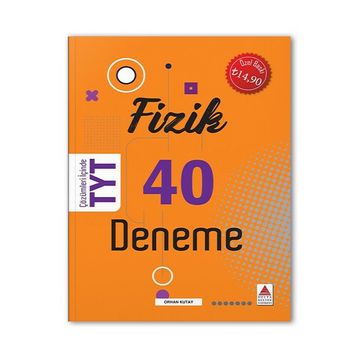 Kitap TYT Fizik 40 Deneme Yeni-Delta Kültür Yayınevi