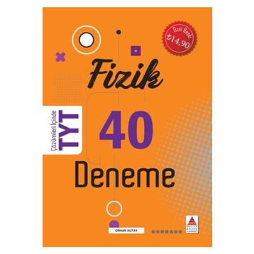 Kitap TYT Fizik 40 Deneme Yeni-Delta Kültür Yayınevi