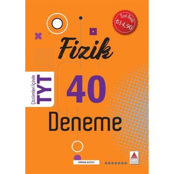Kitap TYT Fizik 40 Deneme Yeni-Delta Kültür Yayınevi