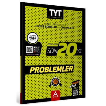 Kitap Tyt Problemler Son 20 Yıl Soru ve Çözümleri