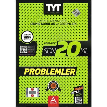 Kitap Tyt Problemler Son 20 Yıl Soru ve Çözümleri
