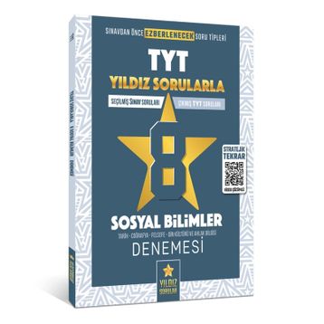 Kitap Yıldız Sorular TYT Sosyal Bilimler 8 Deneme