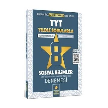 Kitap Yıldız Sorular TYT Sosyal Bilimler 8 Deneme
