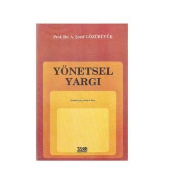 Kitap Yönetsel Yargı