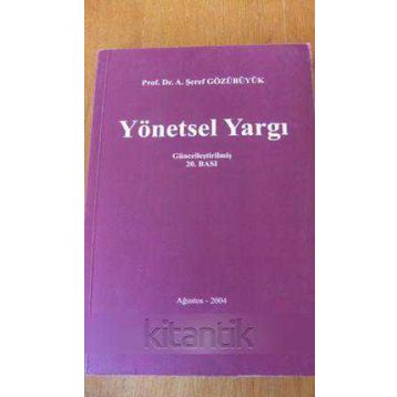 Kitap Yönetsel Yargı