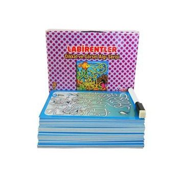 Kitap Yuka Kids 3-6 Yaş Labirentler
