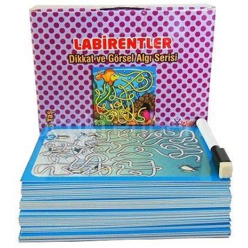 Kitap Yuka Kids 3-6 Yaş Labirentler