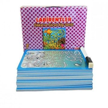Kitap Yuka Kids 3-6 Yaş Labirentler