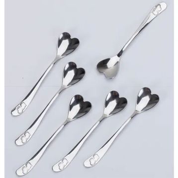 Kitchen World OZD-0001 12'li Paslanmaz Çelik Çay Kaşığı