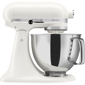 KitchenAid 5KSM125EPL Artisan 4.8 lt Porcelain White Stand Mikser