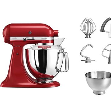 KitchenAid 5KSM175PS Artisan Empire Red 4 8 lt Stand Mikser
