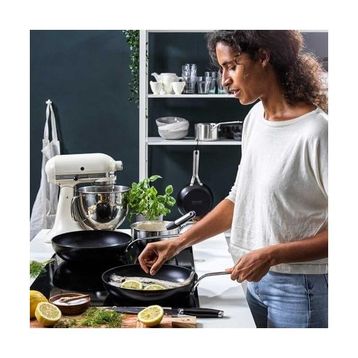 Kitchenaid Alu Magn Mat Siyah 28 cm Wok Tava