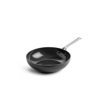 Kitchenaid Alu Magn Mat Siyah 28 cm Wok Tava