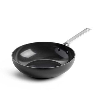 Kitchenaid Alu Magn Mat Siyah 28 cm Wok Tava