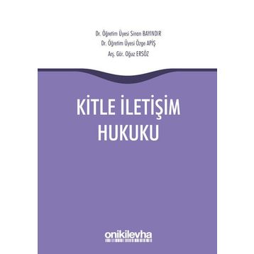 Kitle İletişim Hukuku - Kayhan İçel