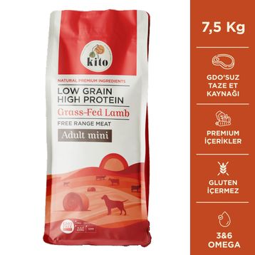 Kito Doğal Besi Kuzu Etli Mini Irk 7.5 kg Köpek Maması