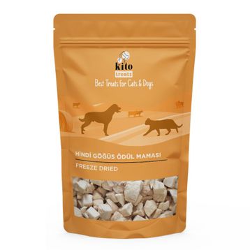 Kito Freeze 30 gr Dried Hindi Göğüs Köpekler için Ödül Maması