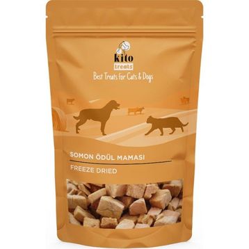 Kito Freeze 30 gr Dried Somon Köpekler için Ödül Maması