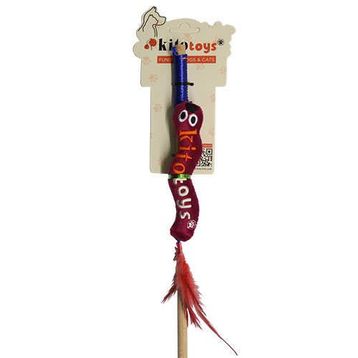 Kito Toys Solucan Peluş Kedi Oyuncağı