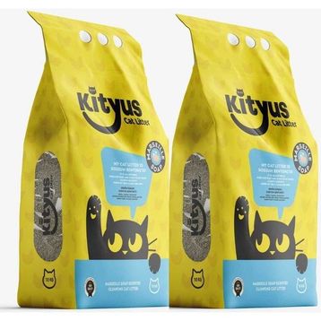 Kityus Marsilya Sabunlu 2x10 lt Kedi Kumu