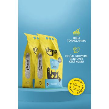 Kityus Marsilya Sabunlu 2x5 lt Kedi Kumu