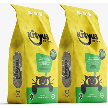 KityusKokusuz Sodyum Bentonit 2x10 lt Kedi Kumu