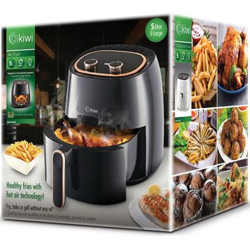 Kiwi KAF-5535 5 lt Yağsız Siyah Fritöz