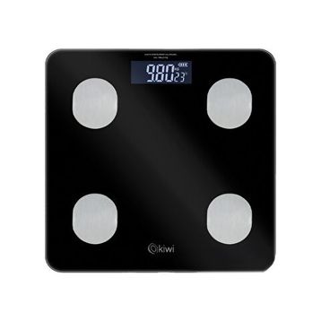 Kiwi KBS-1085 Akıllı Siyah Banyo Baskülü