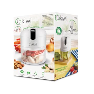 Kiwi KC-8202 Şarjlı Gıda Doğrayıcı