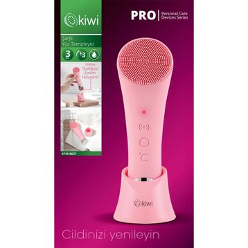 Kiwi Kfm-8621 Şarjlı Mikro Titreşimli Isıtmalı Yüz Temizleme Cihazı