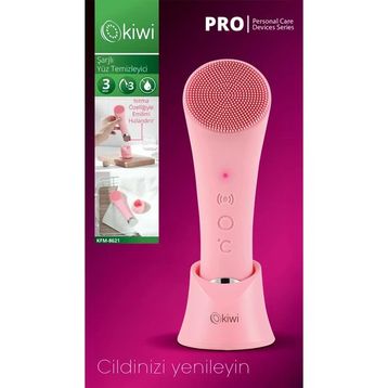 Kiwi Kfm-8621 Şarjlı Mikro Titreşimli Isıtmalı Yüz Temizleme Cihazı