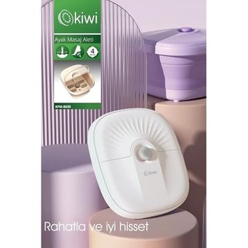 Kiwi KFM-8639 Beyaz Ayak Masaj Aleti