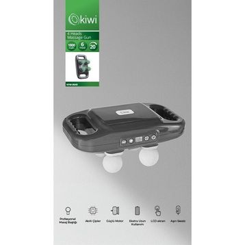 Kiwi KFM-8640 Siyah Masaj Aleti