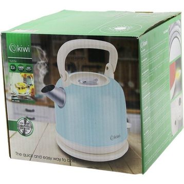 Kiwi KK-3340B 2.2 lt Mavi Paslanmaz Çelik Retro Su Isıtıcı