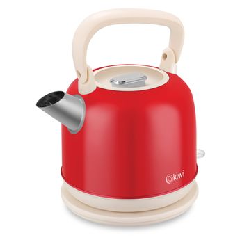 Kiwi KK-3340R 2.2 lt Kırmızı Paslanmaz Çelik Retro Su Isıtıcı