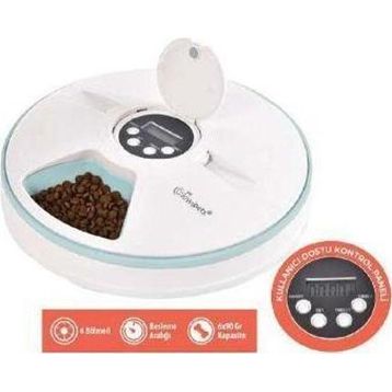 Kiwi KPF-10521 Zaman Ayarlı Otomatik Kedi Köpek Mama Kabı