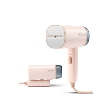 Kiwi KSI-645 Katlanabilir Portatif Buharlı Pembe Dikey Ütü