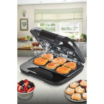 Kiwi KSM-2405K Siyah Çocuk Waffle Makinesi