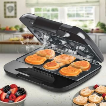 Kiwi KSM-2405K Siyah Çocuk Waffle Makinesi