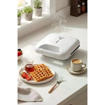 Kiwi KSM-2405W Beyaz Waffle Makinesi