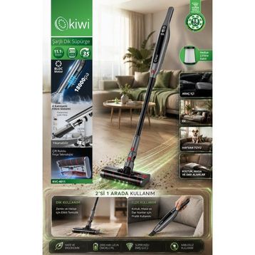 Kiwi KVC-4011 BLDC Şarjlı Dikey Süpürge
