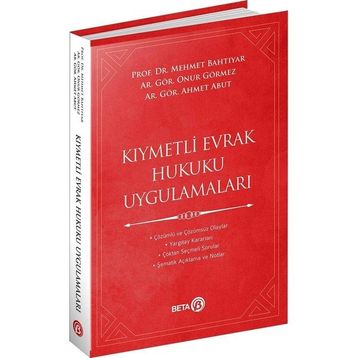 KIYMETLİ EVRAK HUKUKU - HALIL CAN; SEMIH GÜNER